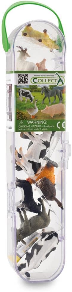 CollectA mini farm animal figures, from the Amazon listing