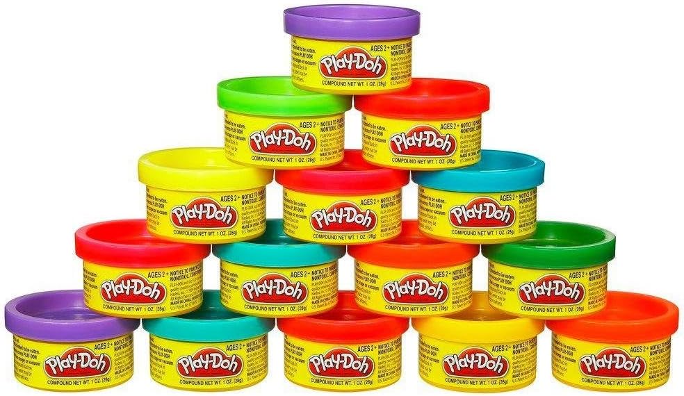 Play-Doh party bag of small pots, from the Amazon listing