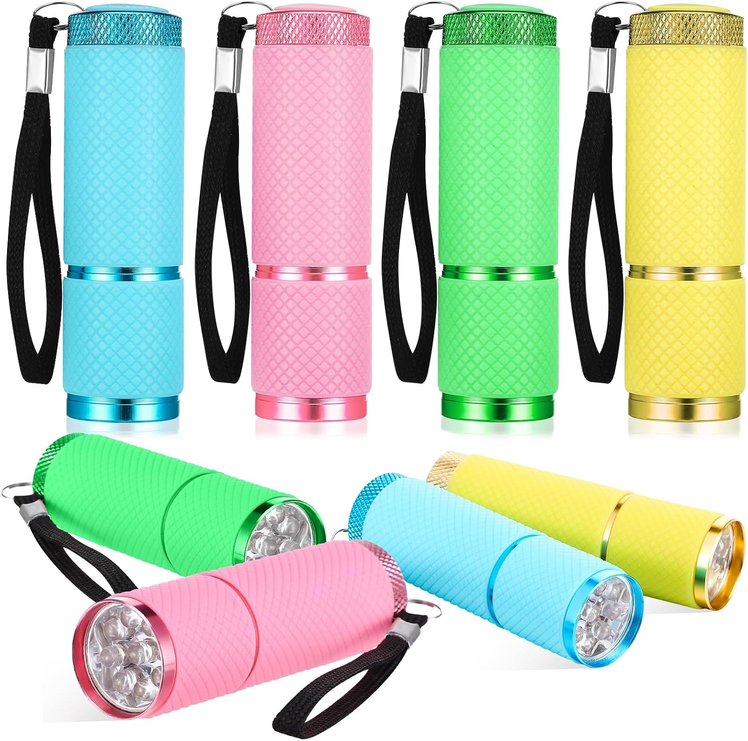 Mini LED pocket torches, from the Amazon listing